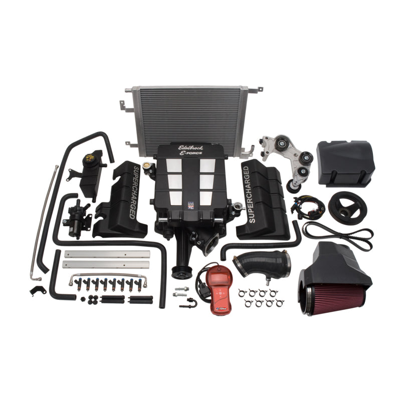 Edelbrock Supercharger Stage 1 - Street Kit 2005-2010 Chrysler Lx and Lc 6 1L Hemi w/ Tuner-thumbmail-1