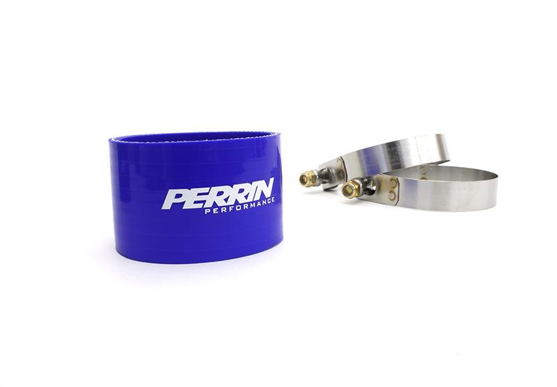 Perrin Subaru 02-07 WRX 04-14 STi Top Mount Intercooler Coupler Kit Blue-thumbmail-1