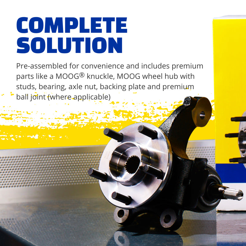 MOOG 11-14 Ford Edge Front Left Complete Knuckle Assembly-thumbmail-2