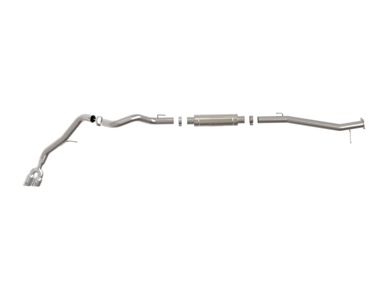 aFe Vulcan Series 3in Stainless Rear-Side Exit Exhaust Sys Polished Ford Ranger Raptor 22-26 L4-2.0L-thumbmail-2