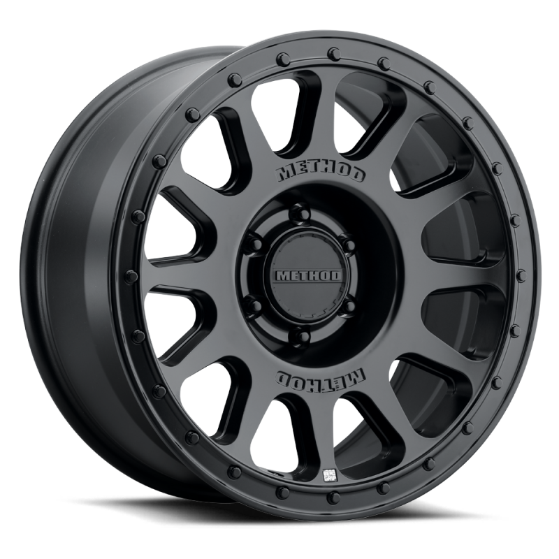 Method MR709 HD Bead Grip 20x 9in / ET12 / 6x5.5 BP / 106.25mm Bore - Black Wheel-thumbmail-2