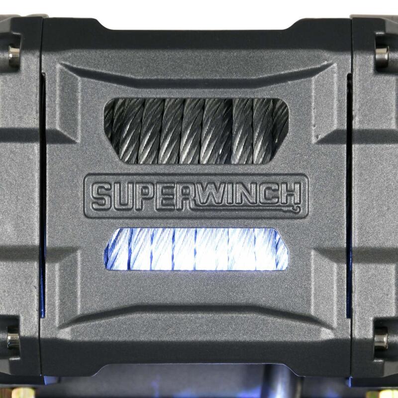 Superwinch 4500 LBS 12V DC 15/64in x 40ft Steel Rope Roller Fairlead SP 45 Winch-thumbmail-3