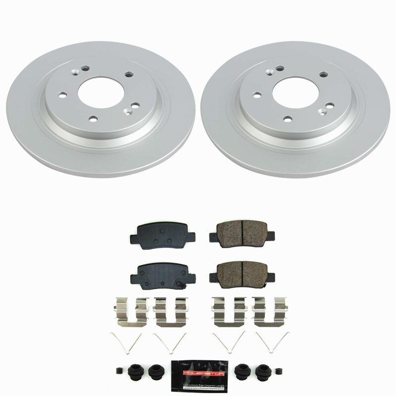 Power Stop 21-25 Kia Seltos Rear Z23 Coated Brake Kit-thumbmail-1