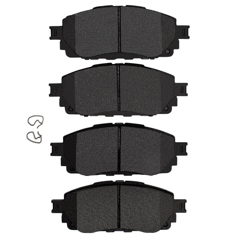 R1 16-25 Toyota Hi-Lux Front Semi Met Brake Pads-thumbmail-3