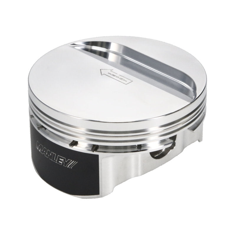 Manley Chevrolet LS Series 4.000in Stroke 4.125in Bore -5cc Flat Top Standard Pistons - Set of 8-thumbmail-3