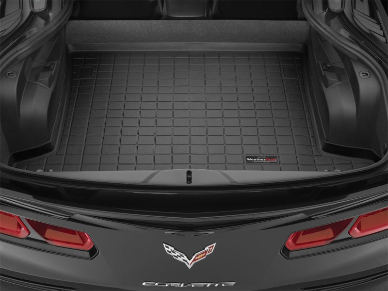 WeatherTech 14 Chevrolet Corvette Stingray Cargo Liners - Black-thumbmail-3