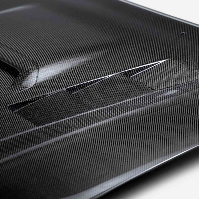 Seibon 12-15 Toyota Tacoma TS-Style Carbon Fiber Hood-thumbmail-2
