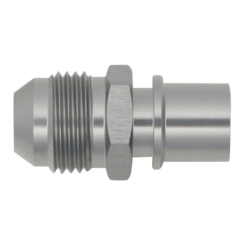 DeatschWerks 8AN Male Flare to Toyota Module Quick Connect - Anodized DW Titanium-thumbmail-1