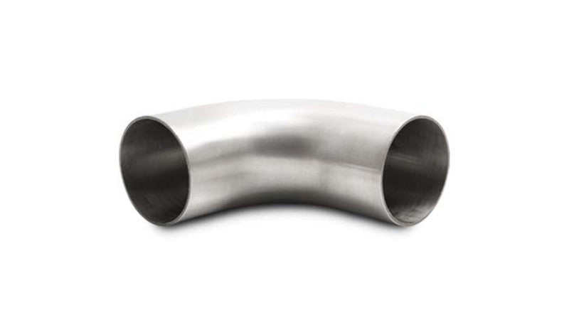 Vibrant 2.0in OD 3.23in Tangent Length T304 SS 90 Deg Mandrel Bend w/Extended Leg Length-thumbmail-1