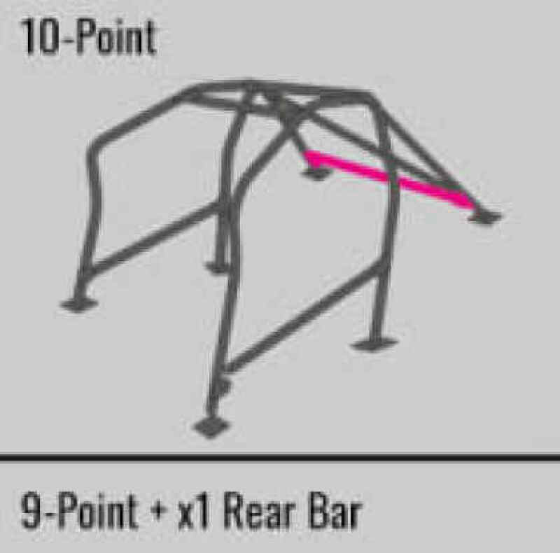 Cusco Roll Cage 2 Pass 10pt Dash Through Steel Sfty21 Toyota AE86 w/ Sunroof (S/O / No Cancel)-thumbmail-1