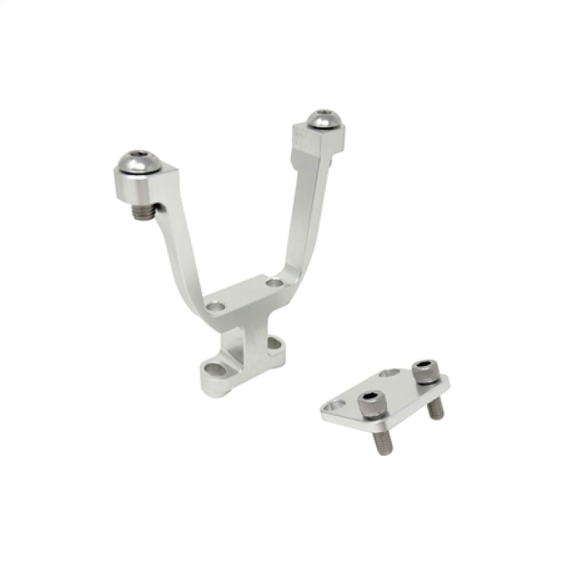 Torque Solution Coolant Expansion Tank Pedestal (Silver)-thumbmail-1