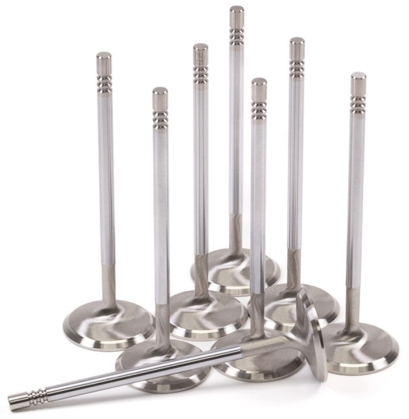 GSC P-D Ford Mustang 5.0L Coyote Gen 3 37.6mm Head (STD) Chrome Polished Intake Valve - Set of 8-thumbmail-1