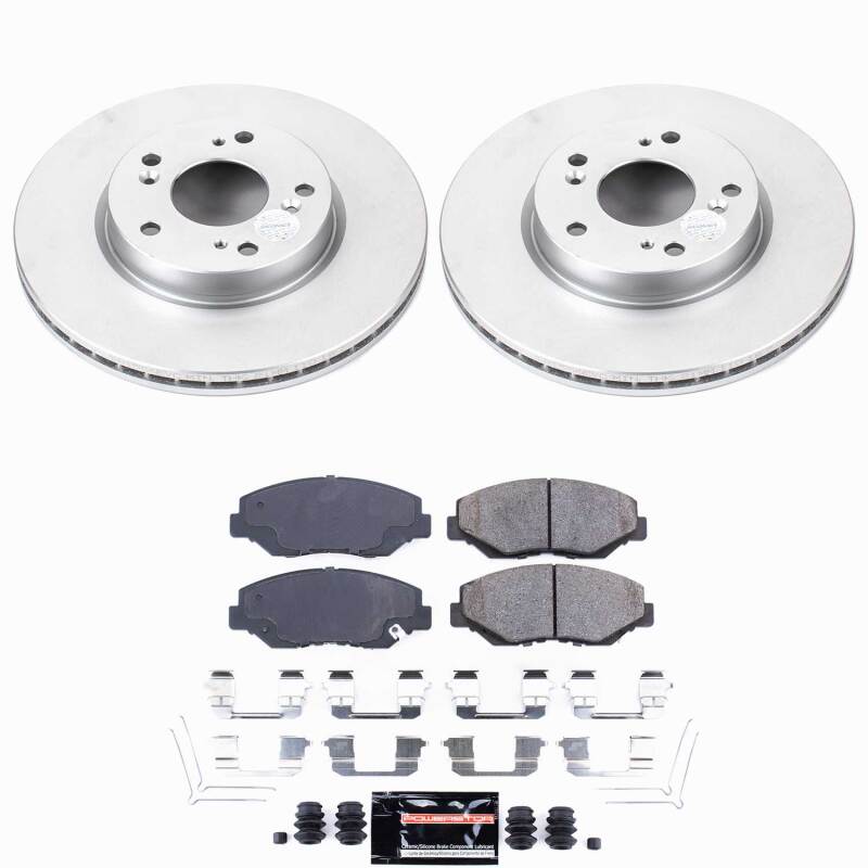 Power Stop 2013 Acura ILX Front Z23 Coated Brake Kit-thumbmail-1