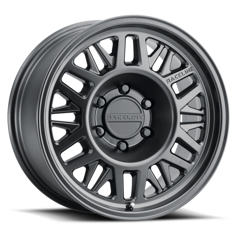 Raceline 451B Ryno 17x7.5in / 5x130 BP / 50mm Offset / 78.1mm Bore - Satin Black Wheel-thumbmail-1