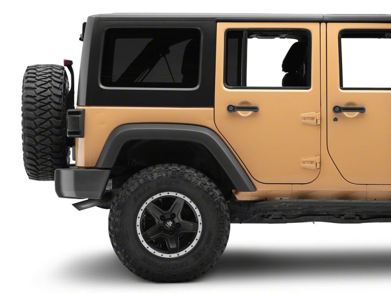 Raxiom 07-18 Jeep Wrangler JK Axial Series JL Style LED Tail Lights- Black Housing- Smoked Lens-thumbmail-3