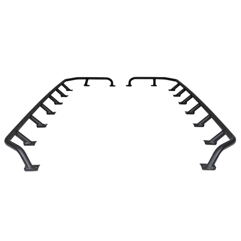 Go Rhino SRM300 Tri-Rail Kit (For 80x40in. Rack) - Tex. Blk (Rails ONLY - Req. Platform)-thumbmail-4