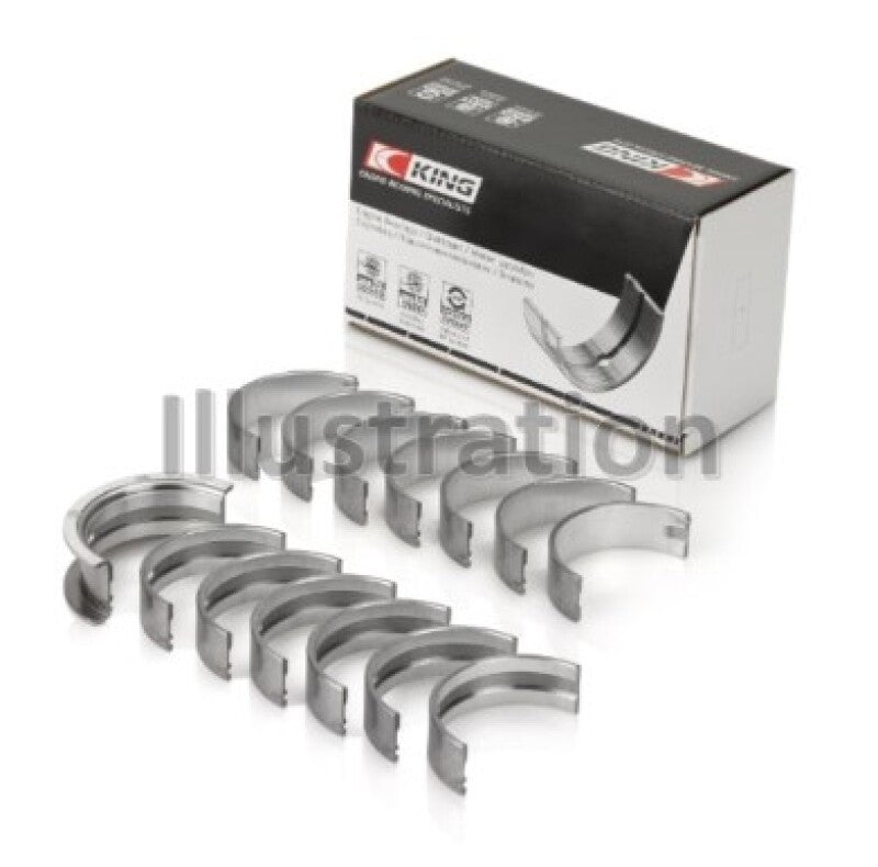 King Engine Bearings BMW M20B20/M20B25/27/M50B20/25/M52B20/25/28 (Size +0.25mm) Main Bearing Set-thumbmail-1