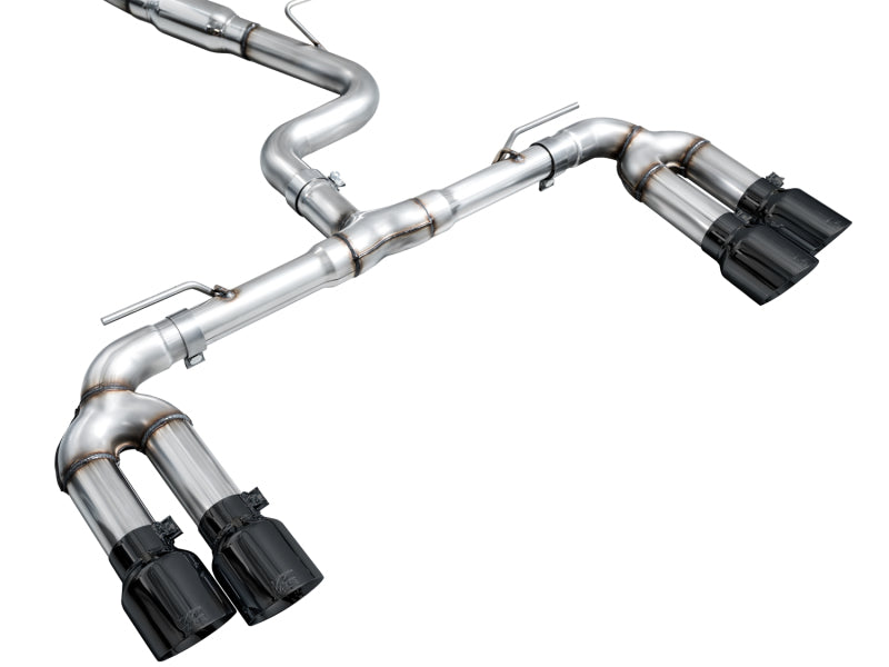 AWE 22-24 Audi 8Y S3 Track Edition Exhaust  - Diamond Black Tips-thumbmail-10
