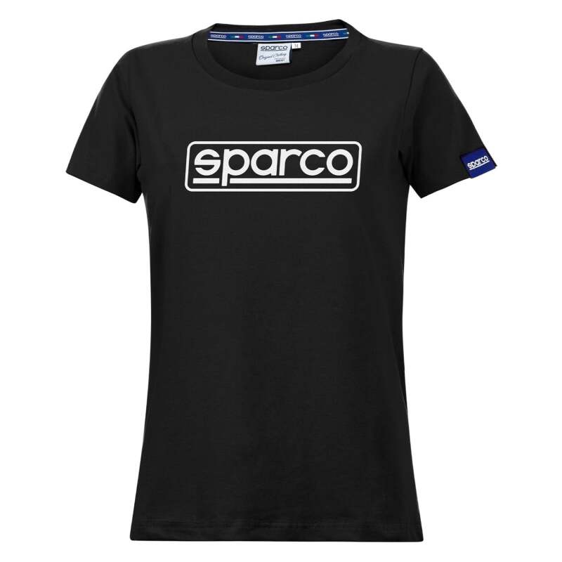 Sparco T-Shirt Lady Frame MED Black-thumbmail-1