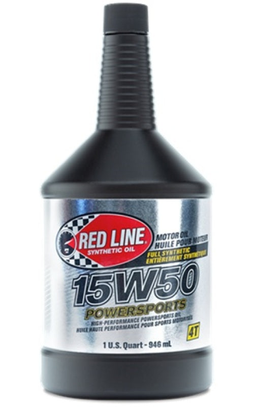 Red Line 15W50 Powersports Motor Oil - Quart-thumbmail-1