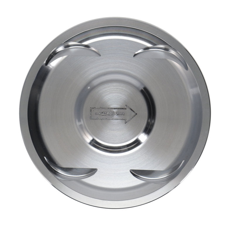 Manley 04+ Subaru WRX STi (EJ257) 75mm DE-STROKED 100mm +.5mm Bore 8.5:1 Dish Piston Set w/ Rings-thumbmail-2