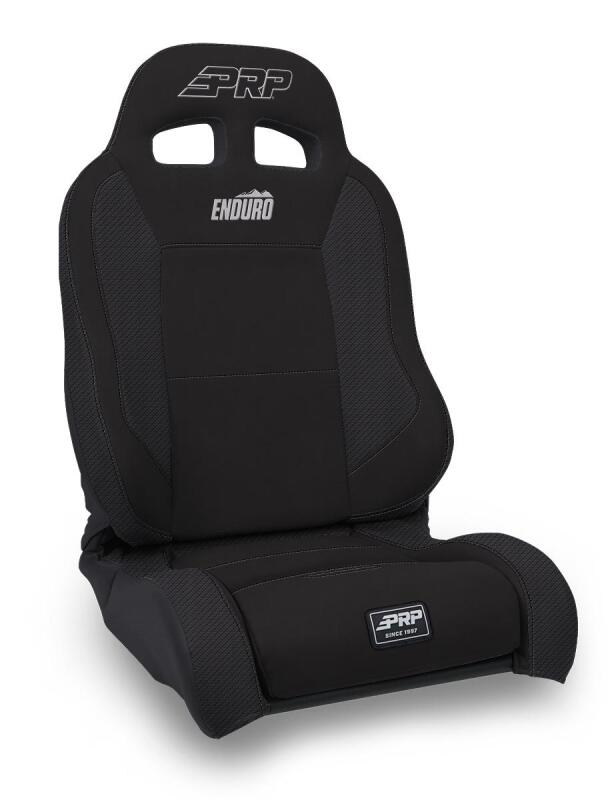 PRP EnduroTrek Reclining Suspension Seat - Black Suede - Driver-thumbmail-1