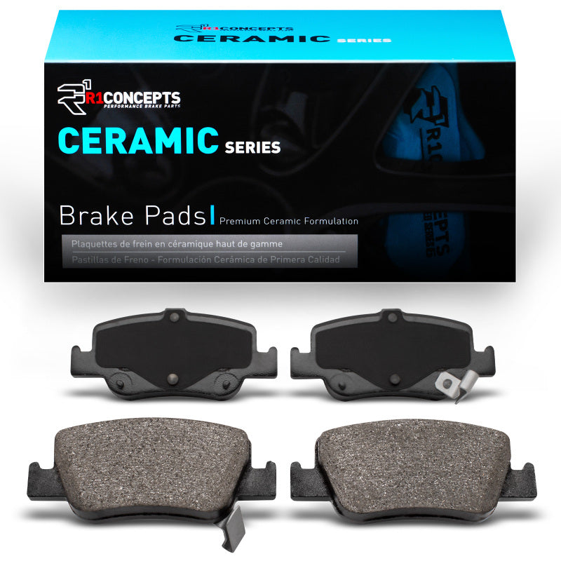 R1 09-15 Toyota Corolla Rear Ceramic Brake Pads-thumbmail-3
