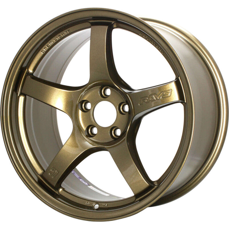 Gram Lights 57CR 19x9.5 +45 5-120 Almite Gold Wheel-thumbmail-1