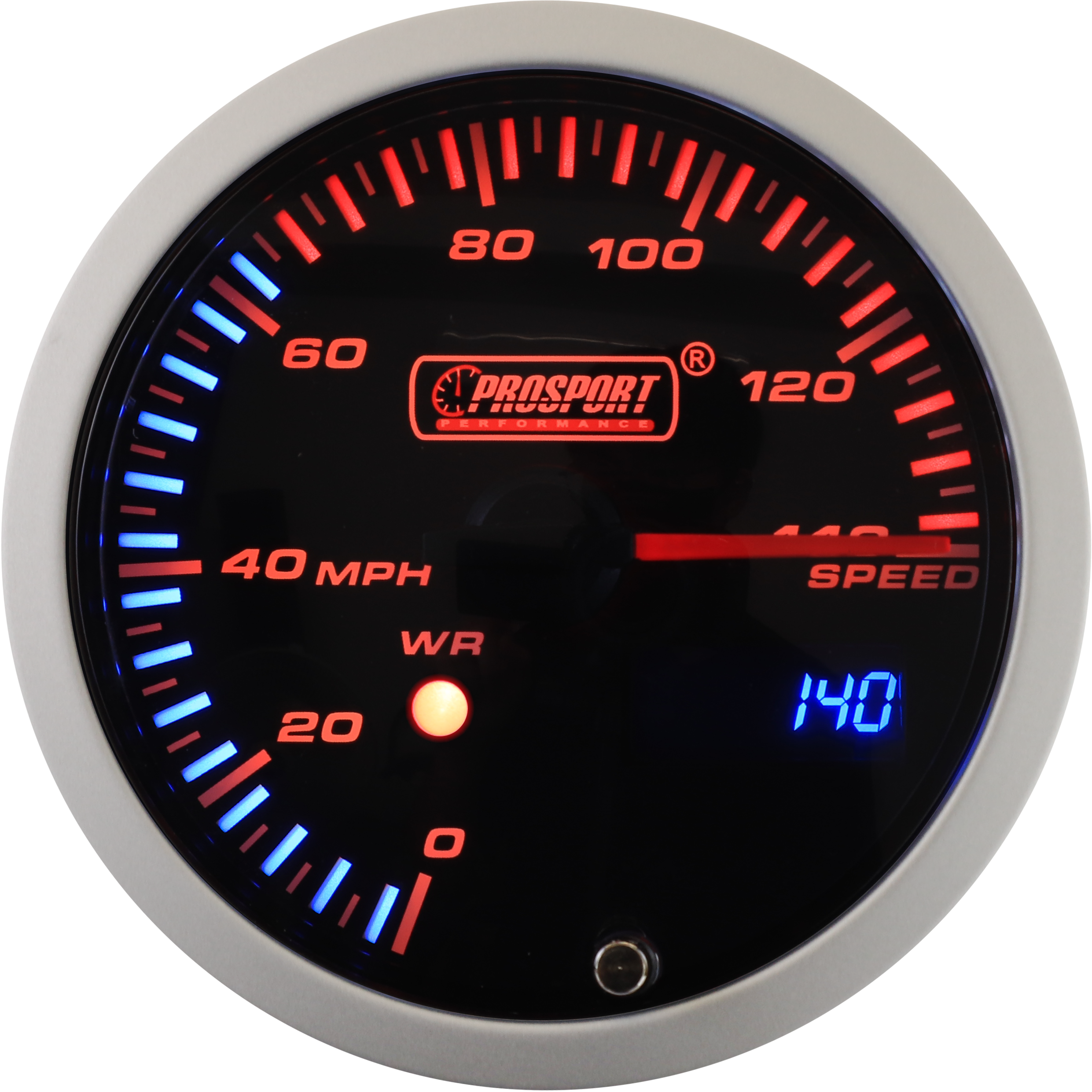 3-1/3" JDM Electrical Speedometer With Peak/Warning-thumbmail-2