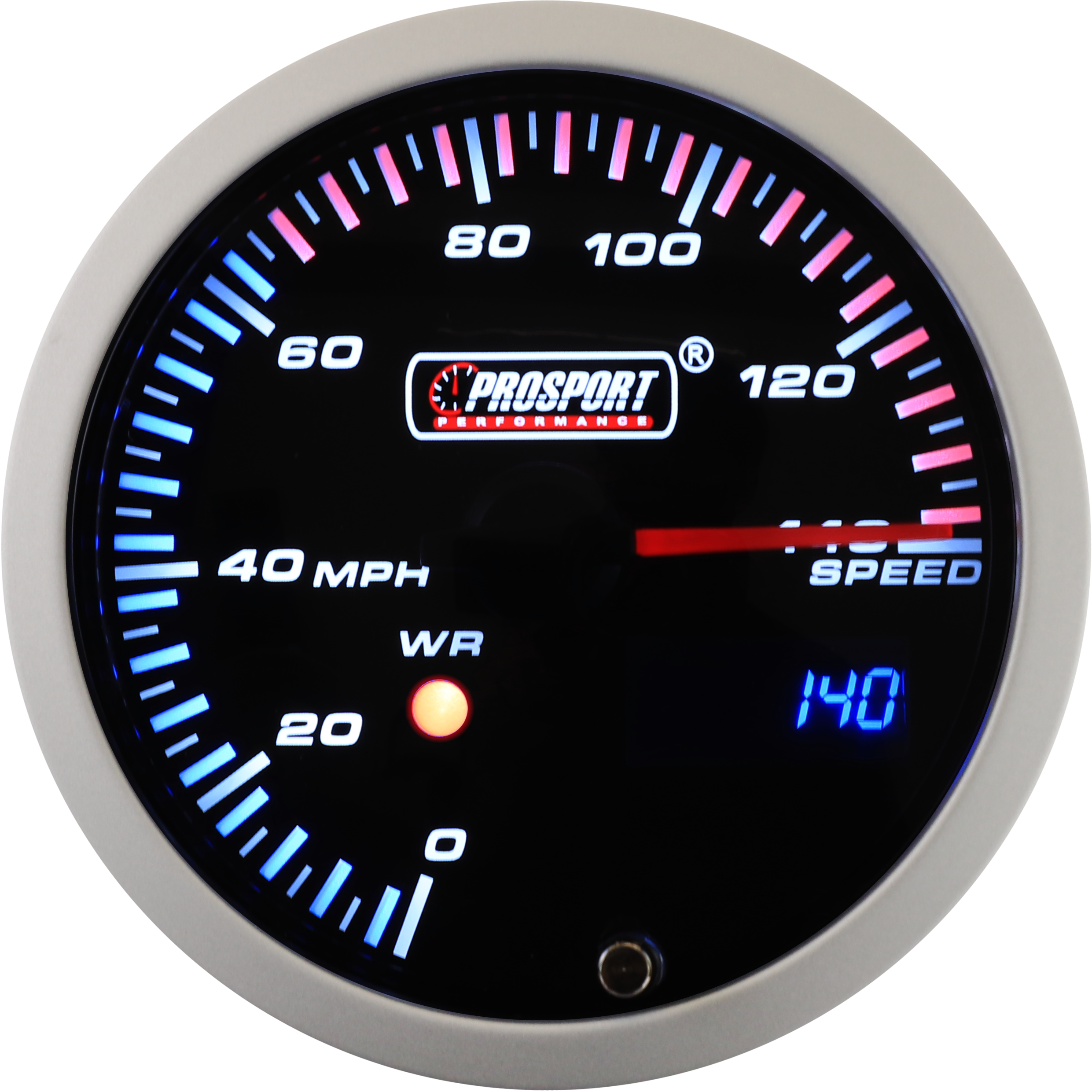 3-1/3" JDM Electrical Speedometer With Peak/Warning-thumbmail-3