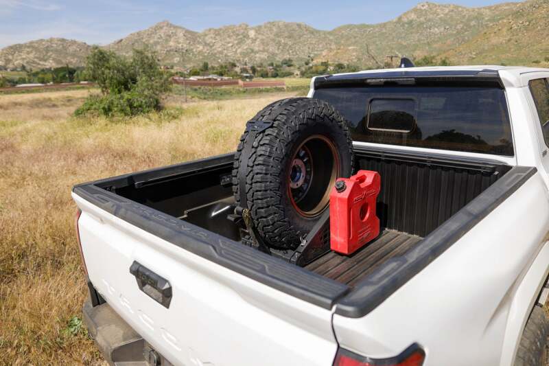 DV8 Offroad Truck Bed Universal Tire Carrier & Accessory Mount-thumbmail-3