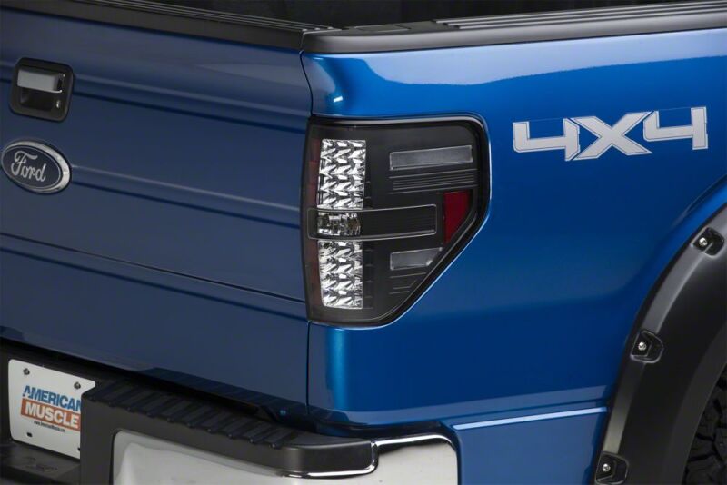 Raxiom 09-14 Ford Styleside Axial Series Black LED Tail Lights-thumbmail-1