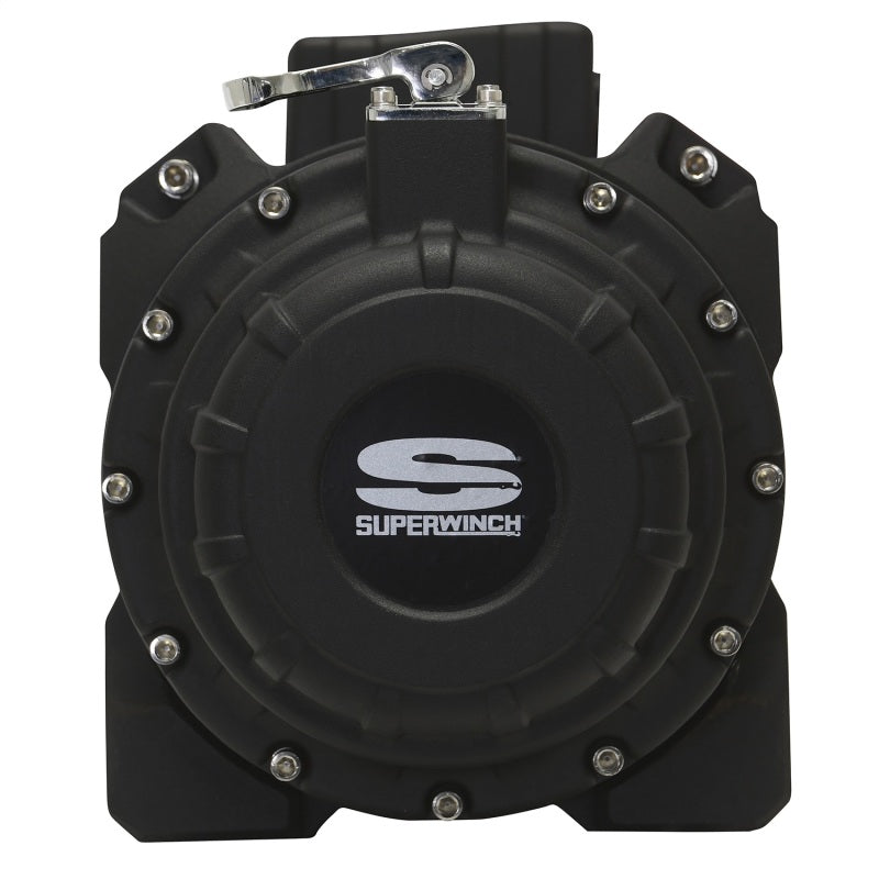 Superwinch 18000 LBS 12V DC 33/64in x 79 ft Synthetic Rope Tiger Shark 18000SR Winch-thumbmail-2