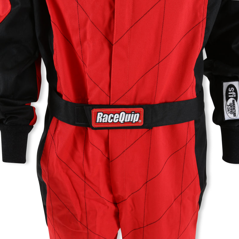 RaceQuip Red Chevron-1 Suit - SFI-1 2XL-thumbmail-2