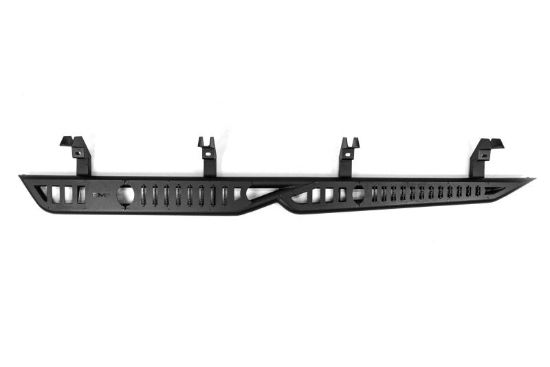 DV8 Offroad 19-24 GMC Sierra 1500 Crew Cab OE Plus Side Steps - Black Steel-thumbmail-2