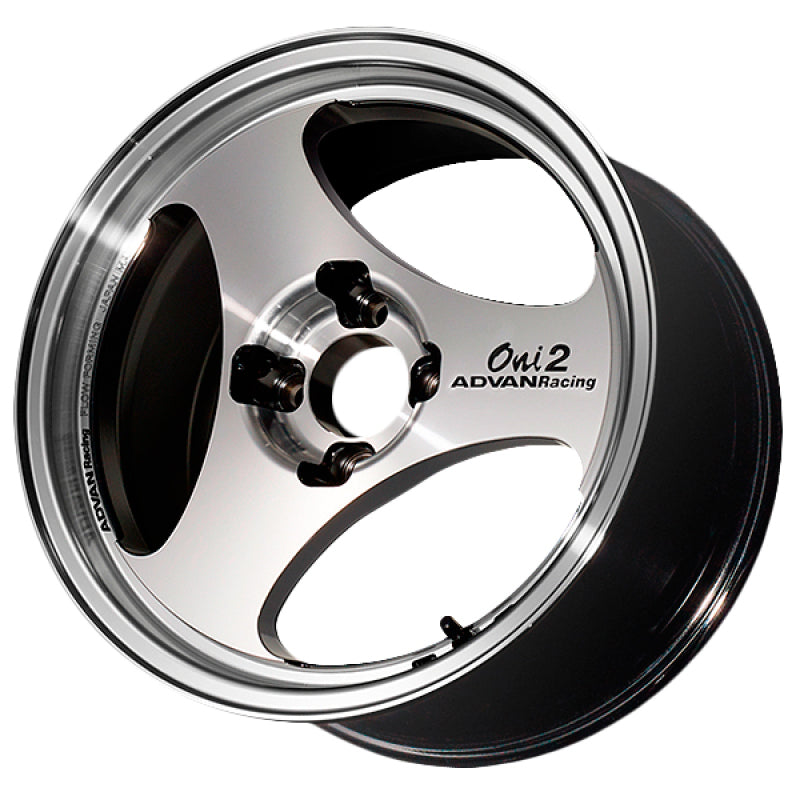 Advan ONI2 15x8.0 +30 4-100 Machining & Diamond Cut Wheel-thumbmail-1