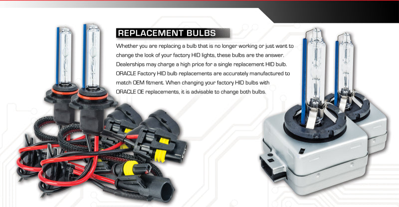 Oracle H11 Xenon HID Bulb - 8000K-thumbmail-2