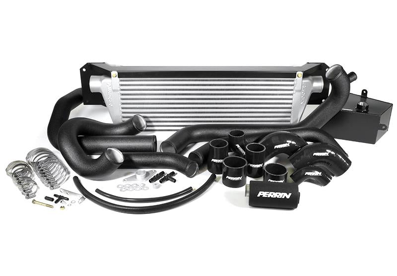Perrin Performance 2015-2017 Subaru STI Front Mount Intercooler (Silver Core and Beam)-thumbmail-1
