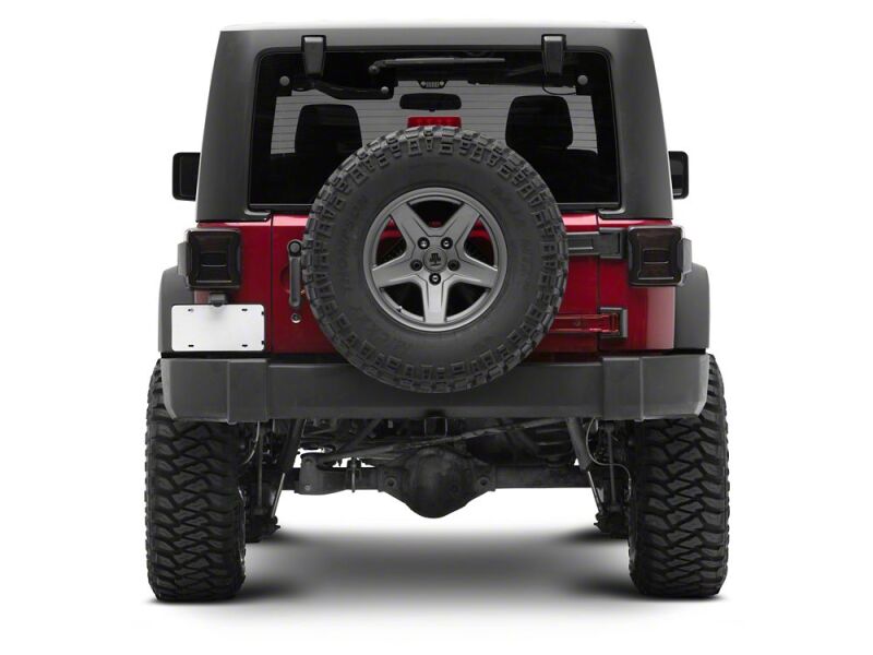 Raxiom 07-18 Jeep Wrangler JK LED Tail Lights- Red Housing- Smoked Lens-thumbmail-3