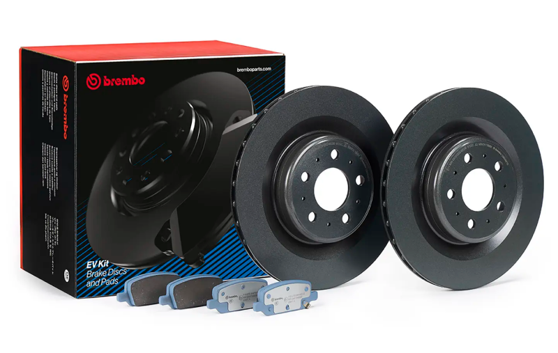 Brembo OE 17-21 Tesla Model 3/20-21 Model Y EV Brake Kit - Rear-thumbmail-1
