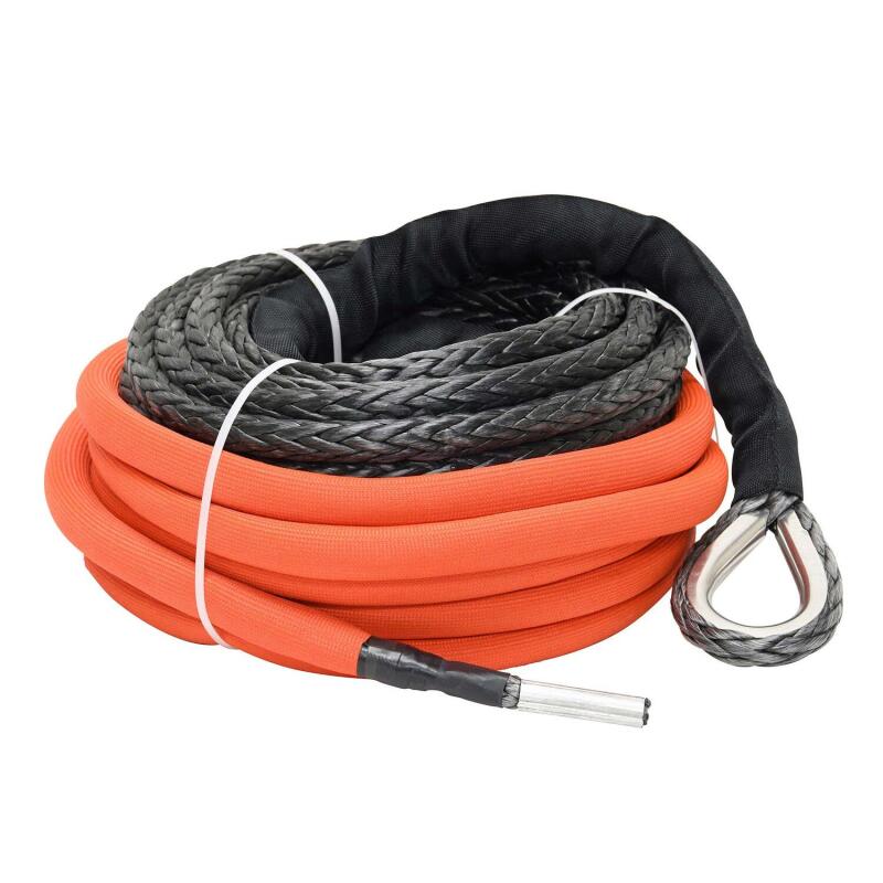 Superwinch Replacement Synthetic Rope 33/64in Dia x 78.7 ft L Tigershark 18000SR 12V/24V Winches-thumbmail-1