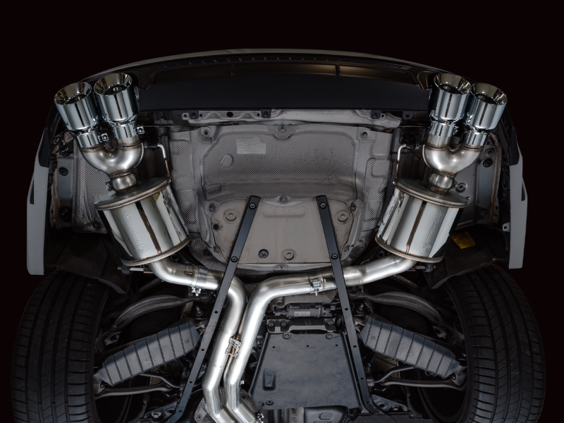 AWE Tuning 19-23 Audi C8 S6/S7 2.9T V6 AWD Touring Edition Exhaust - Chrome Silver Tips-thumbmail-4
