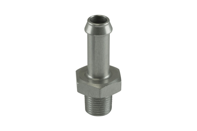 Turbosmart 8mm / 5/16in Hose End to 1/8 NPT Male Straight - Clear-thumbmail-1