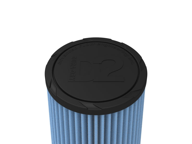 aFe POWER Universal Clamp-On Air Filter w/ D2 Dura-Dry Media - 3-1/2in F x 6in B x 4-3/4in T x 9in H-thumbmail-3