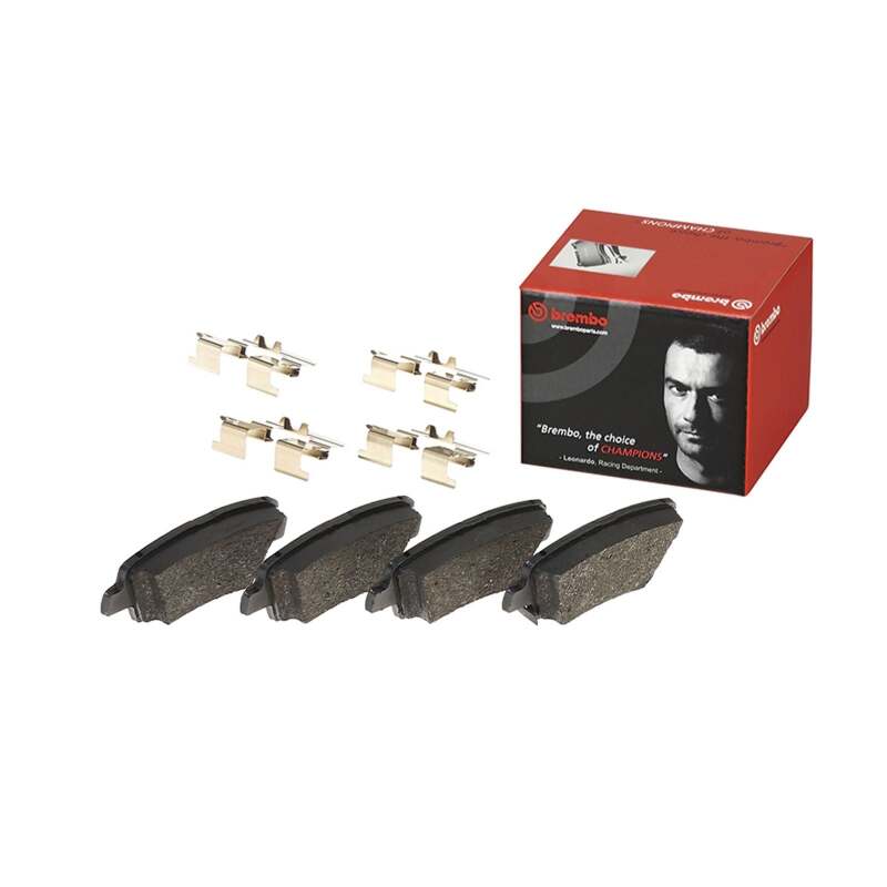 Brembo OE 21-23 Hyundai Kona/19-24 Kona Electric/19-21 Veloster Low-Met Brake Pad - Rear-thumbmail-3