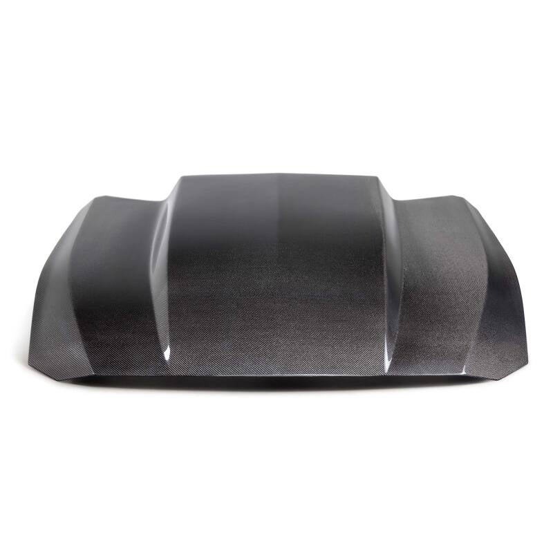 Anderson Composites 2024 Ford Mustang Type-CJ Double-Sided Carbon Fiber Cowl Hood-thumbmail-2
