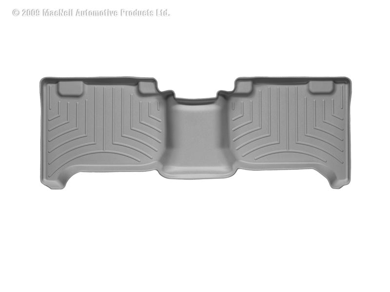 WeatherTech 04+ GMC Canyon Ext Cab Rear FloorLiner - Grey-thumbmail-1