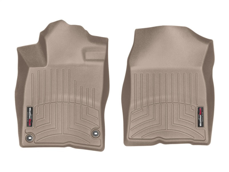 WeatherTech 2016+ Honda Civic Front FloorLiner - Tan-thumbmail-3