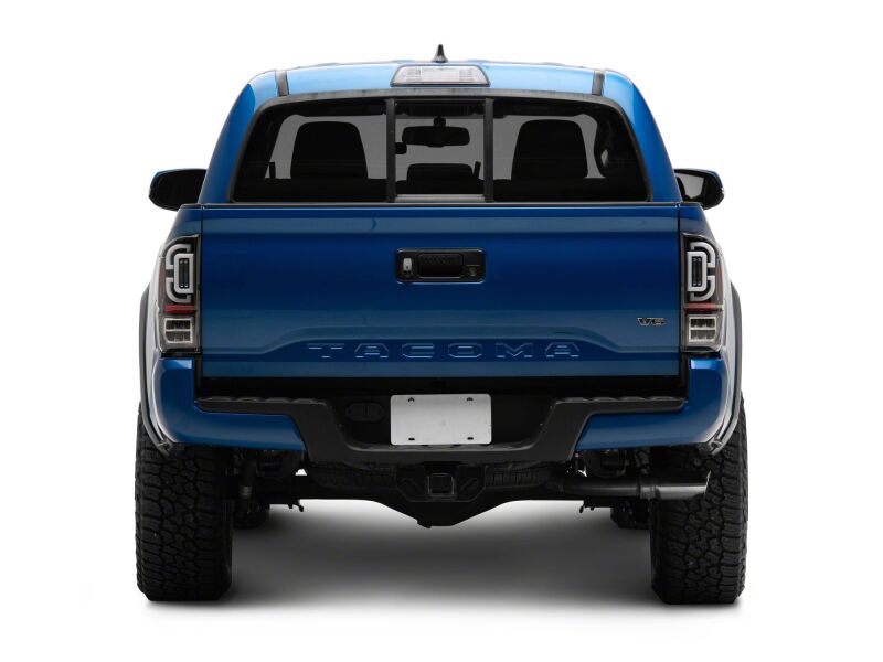 Raxiom 16-23 Toyota Tacoma XW Series Sequential LED Tail Lights- Black Housing- Clear Lens-thumbmail-2