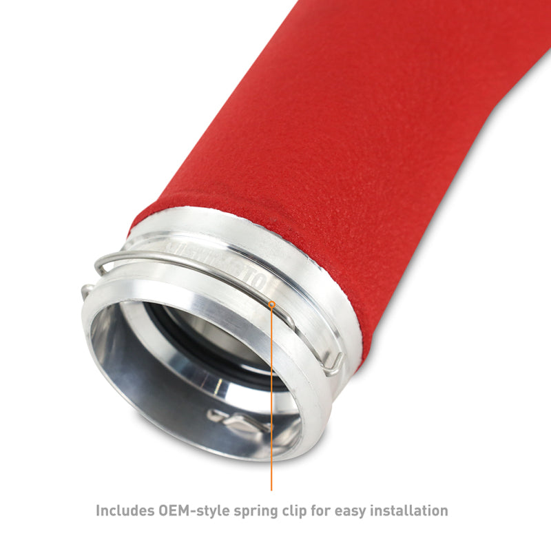 Mishimoto 2022+ Subaru WRX Charge Pipe - Wrinkle Red-thumbmail-2